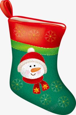 圣诞节彩色圣诞袜素材