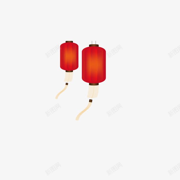 中国风灯笼装饰图案png免抠素材_新图网 https://ixintu.com 中国风 图案 灯笼 红色 装饰 设计