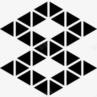 多边形数八图标图标