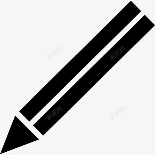 铅笔编辑界面符号图标png_新图网 https://ixintu.com 工具 界面 符号 编写 编辑 要领 铅笔