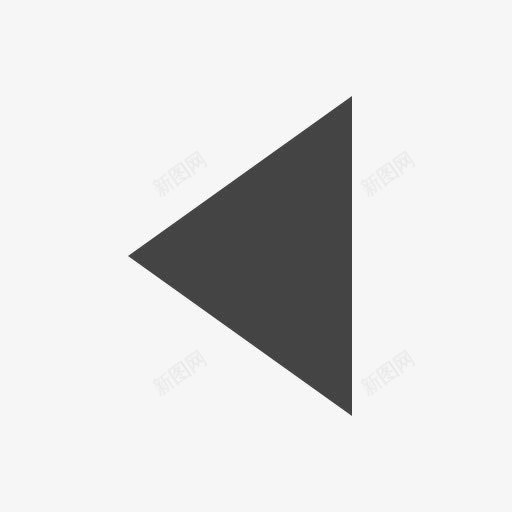 左箭头图标png_新图网 https://ixintu.com 方向 方向上 箭头