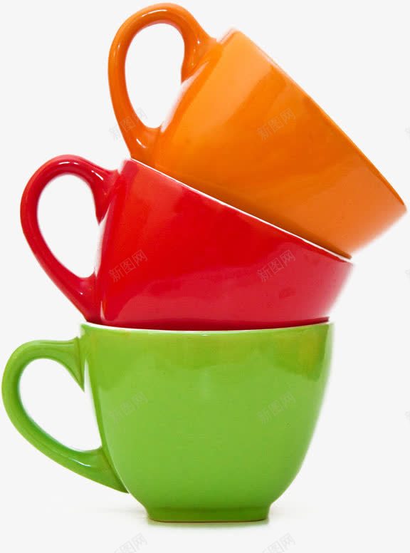 彩色瓷杯子效果元素png免抠素材_新图网 https://ixintu.com 元素 彩色 效果 瓷杯