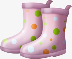 粉色靴子粉色靴子高清图片