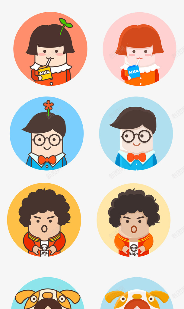 学生卡通psd免抠素材_新图网 https://ixintu.com 卡通 卡通学生 学生 学生卡通 素材