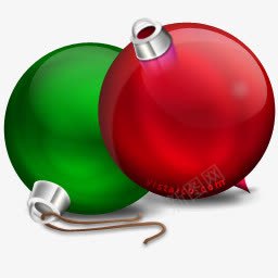 手绘红绿色圣诞装饰png免抠素材_新图网 https://ixintu.com 圣诞 绿色 装饰