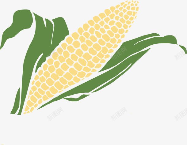 黄色的玉米png免抠素材_新图网 https://ixintu.com 玉米 粮食 黄色