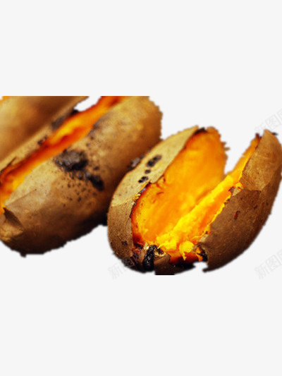 烤红薯png免抠素材_新图网 https://ixintu.com 烤红薯 装饰 食物