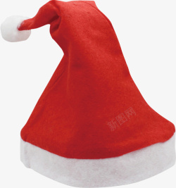红色圣诞帽产品实物素材