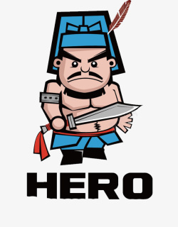 hero卡通手绘HERO高清图片