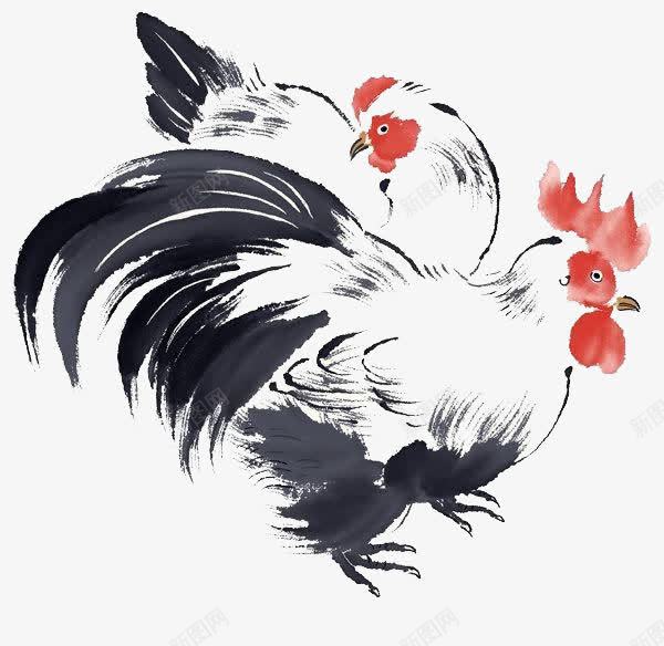 水彩手绘鸡png免抠素材_新图网 https://ixintu.com 手绘 手绘喂鸡 水彩 鸡素材
