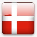 丹麦世界标志图标图标