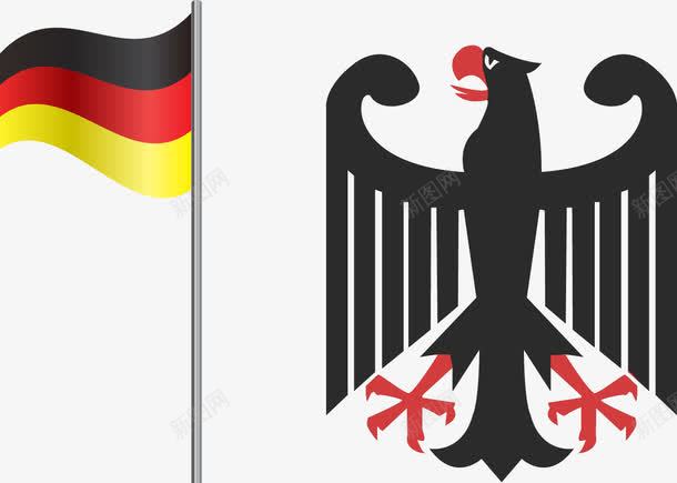 德国国旗图标png_新图网 https://ixintu.com 国旗 图标 德国 老鹰