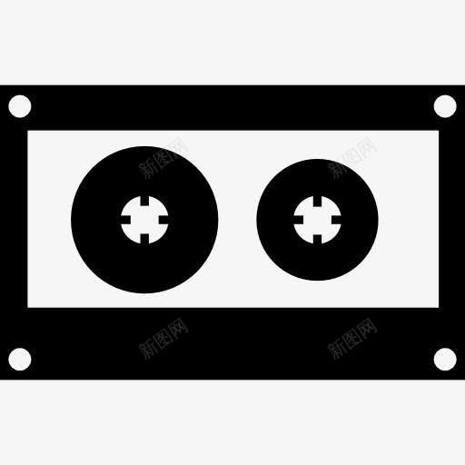 音乐磁带变图标png_新图网 https://ixintu.com 录音带 录音机 磁带 音乐磁带
