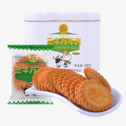 三牛牌奶油饼干素材