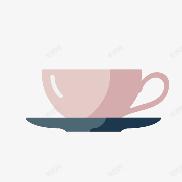 淡紫色茶杯png免抠素材_新图网 https://ixintu.com 一个 卡通 手绘 杯子 淡紫色 碟子 简图 蓝色