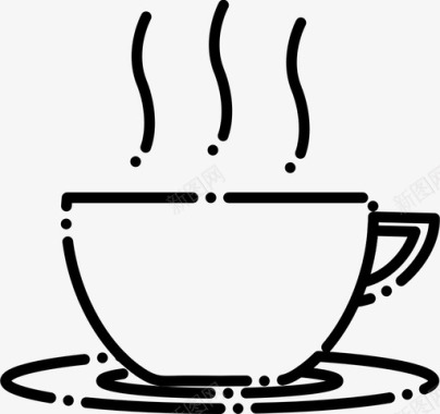 茶咖啡热茶图标图标