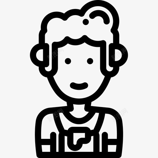 艺术家艺术家工作室13线性图标svg_新图网 https://ixintu.com 工作室 线性 艺术家
