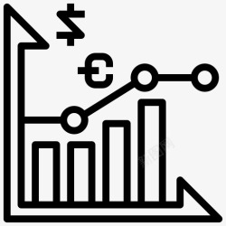 资金统计统计金融预测图标高清图片