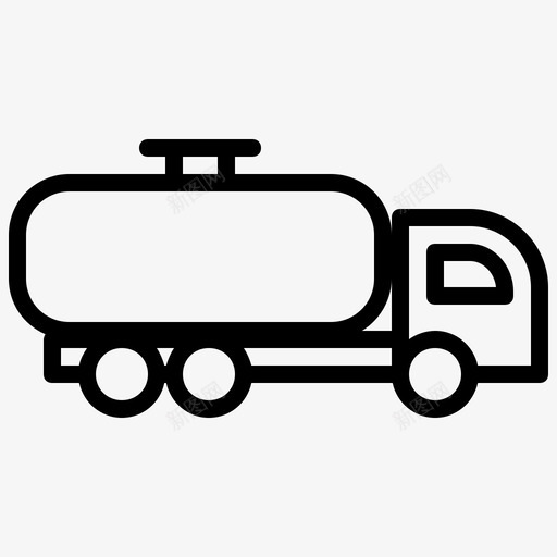 燃料车油箱运输图标svg_新图网 https://ixintu.com 油箱 燃料车 车辆 运输
