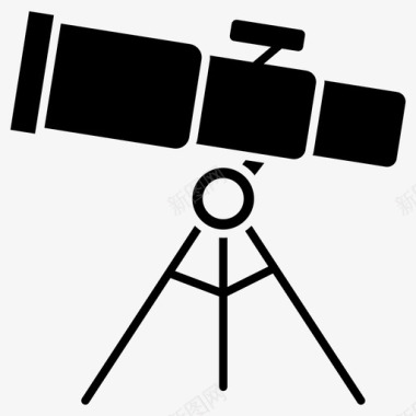 望远镜天文综合图标图标