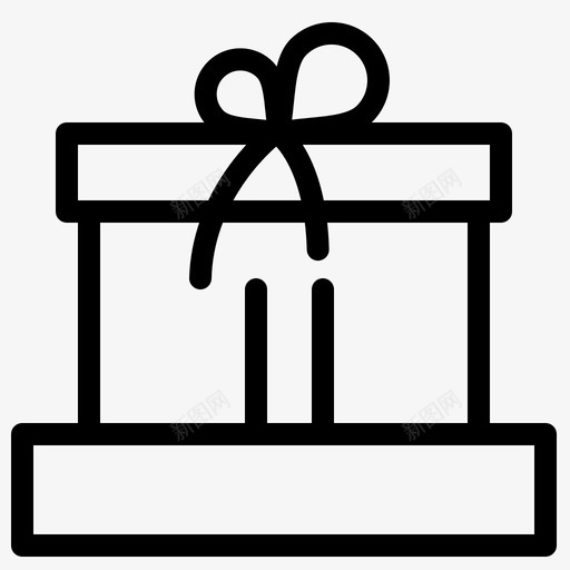 礼品盒子复活节图标svg_新图网 https://ixintu.com 伊斯特 堡线 复活节 盒子 礼品 礼物 自然