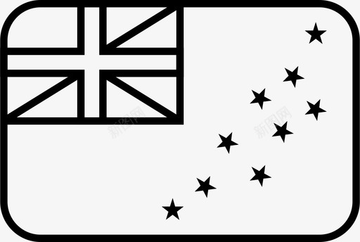 图瓦卢国旗国家世界图标svg_新图网 https://ixintu.com 世界 卢国旗 国家 国旗 图瓦 圆形 简化