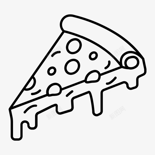 披萨晚餐吃图标svg_新图网 https://ixintu.com 意大利 披萨 晚餐 概述 食品饮料 食物