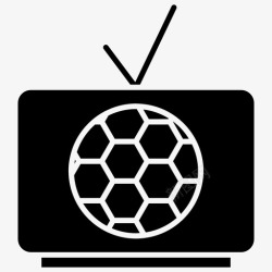 体育频道足球比赛屏幕体育频道图标高清图片