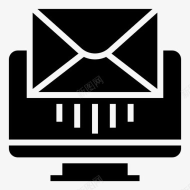电子邮件internet信函图标图标