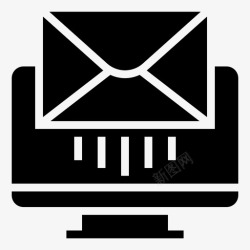 邮政商业信函图片电子邮件internet信函图标高清图片
