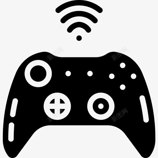 Xbox电脑游戏2填充图标svg_新图网 https://ixintu.com Xbox 填充 电脑游戏2