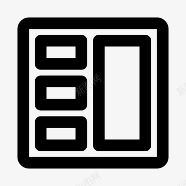布局网格网格布局图标图标