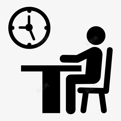 坐着机场人图标svg_新图网 https://ixintu.com 人 候机室 坐着 房间 机场