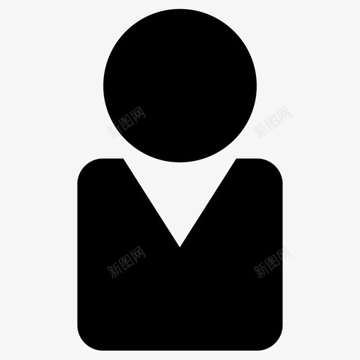 用户头像人图标svg_新图网 https://ixintu.com 个人资料 头像 用户