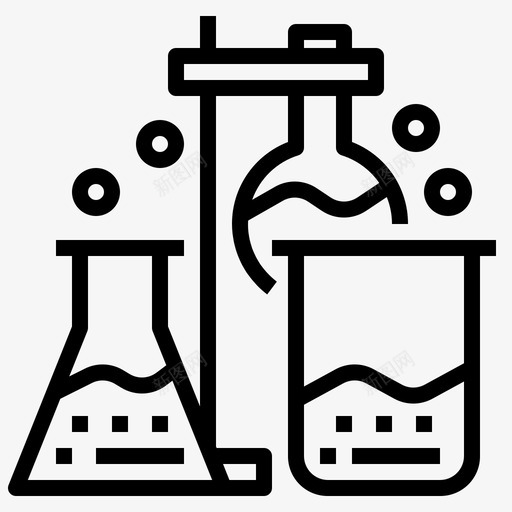 化学设备医学图标svg_新图网 https://ixintu.com 化学 医学 教育 科学 设备