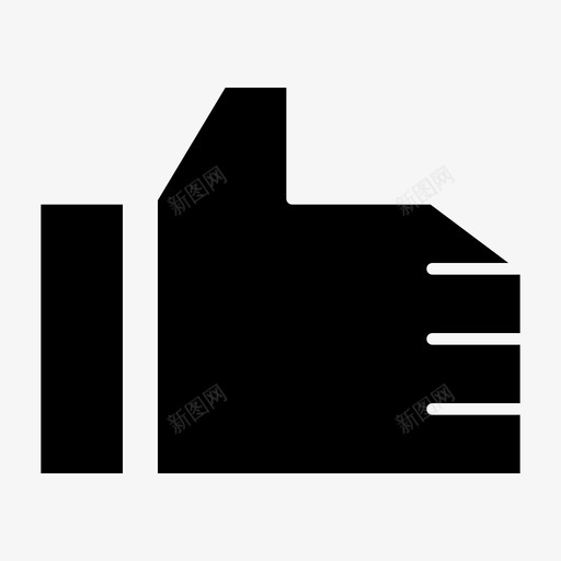 喜欢评级拇指图标svg_新图网 https://ixintu.com 喜欢 字形 工具 拇指 设置 评级