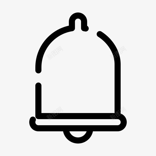 警报铃声通知图标svg_新图网 https://ixintu.com ui 元素 基本 声音 虚线 警报 通知 铃声