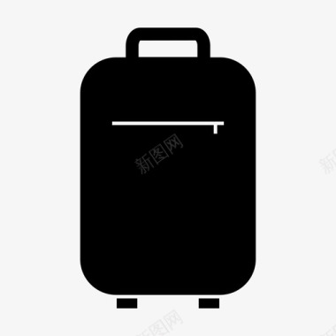 包旅行公文包行李图标图标