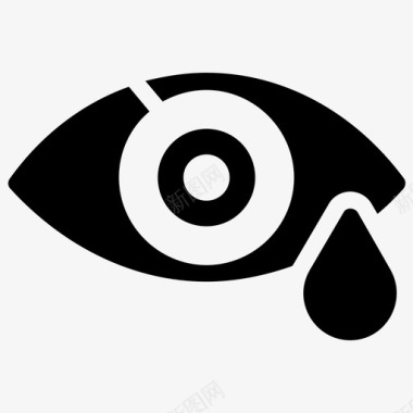 眼药水身体部位眼部护理图标图标