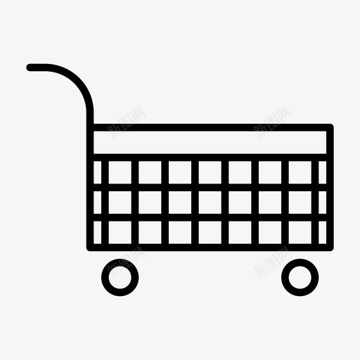 购物车篮子购买图标svg_新图网 https://ixintu.com 大纲 工具 篮子 设置 购买 购物 购物车 销售
