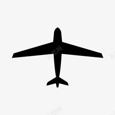 飞机商务飞行图标图标