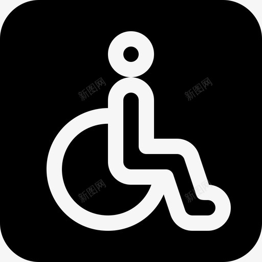 轮椅停车位15已满图标svg_新图网 https://ixintu.com 停车位15 已满 轮椅