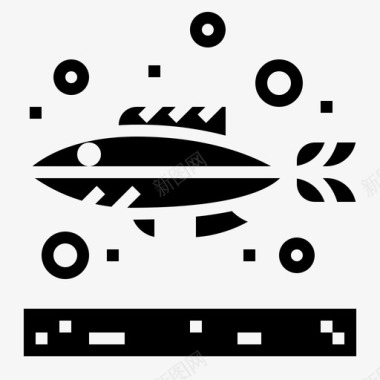 鱼动物食物图标图标