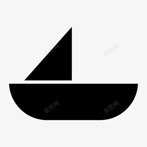 船巡航帆船图标svg_新图网 https://ixintu.com 巡航 工具 帆船 设置 雕文