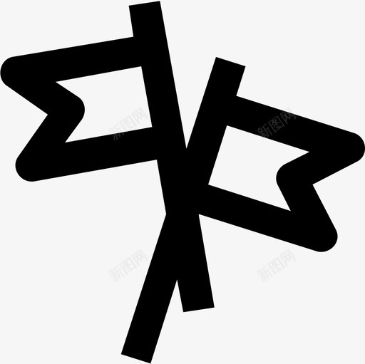 旗帜公平16直线图标svg_新图网 https://ixintu.com 公平16 旗帜 直线