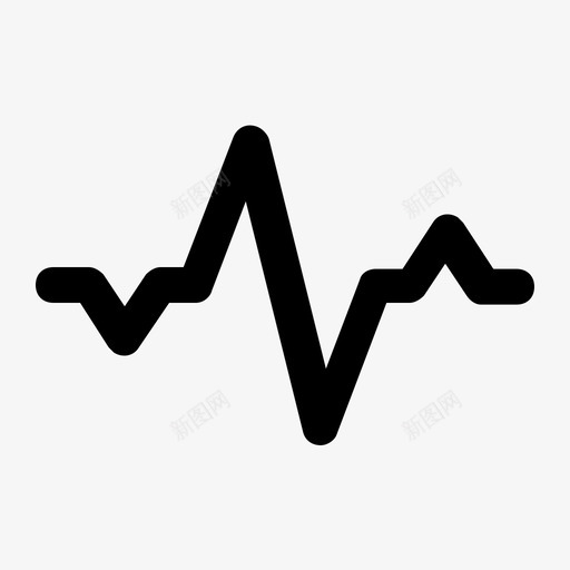 心率图表健康图标svg_新图网 https://ixintu.com 健康 医疗设备 医院 图表 心率 患者 指标