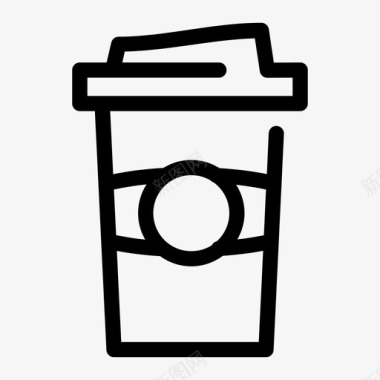 咖啡去热的杯子图标图标