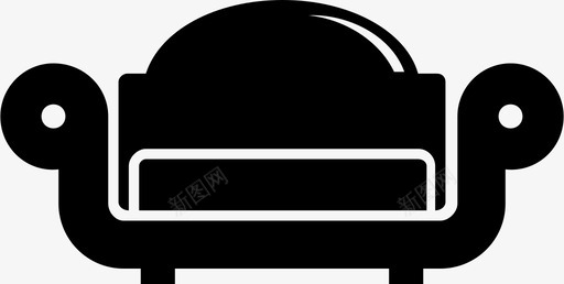 沙发椅家具图标图标