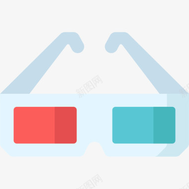 3d眼镜技术61平板图标图标