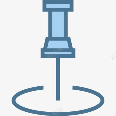 针脚针脚2蓝色图标图标